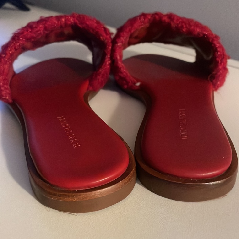 Tory Burch Slides Size 5 - image 4